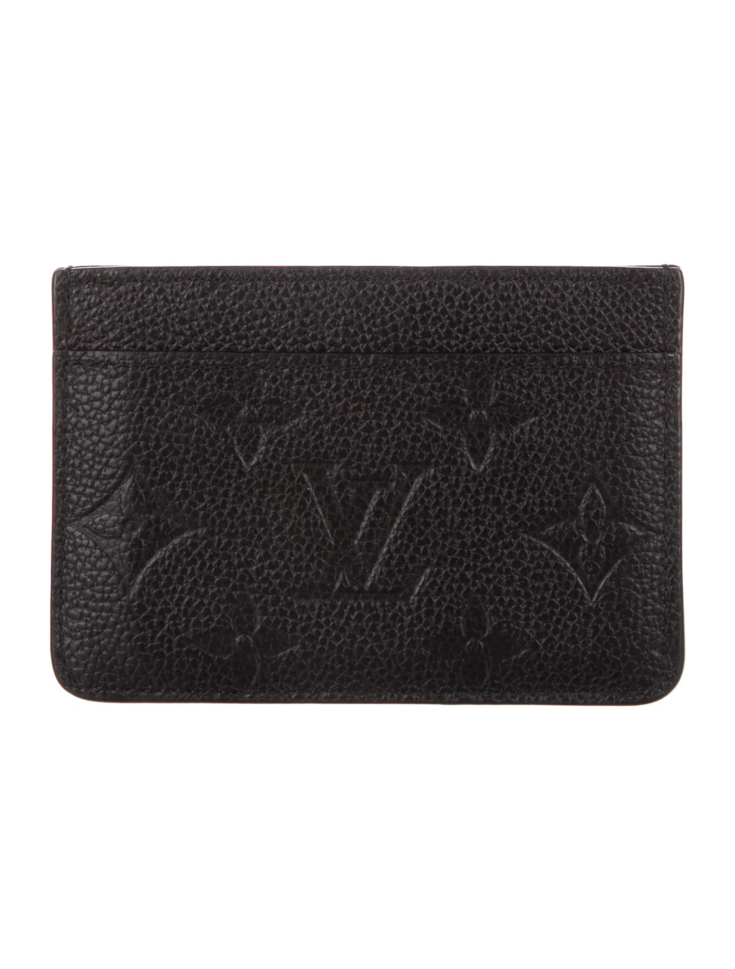 *Louis Vuitton Monogram Empreinte Leather Card Holder 77768