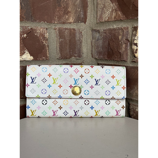 Louis Vuitton Multicolor Sarah Wallet 87234