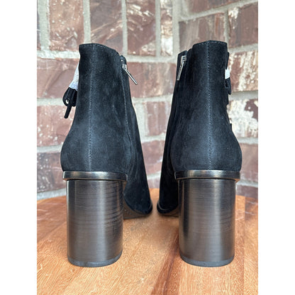 Frye Amy Slide Ghille Black Size 9M