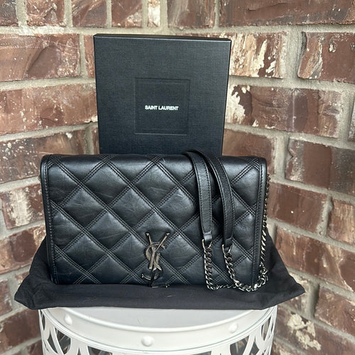 SAINT LAURENT 2021 Becky Wallet On Chain