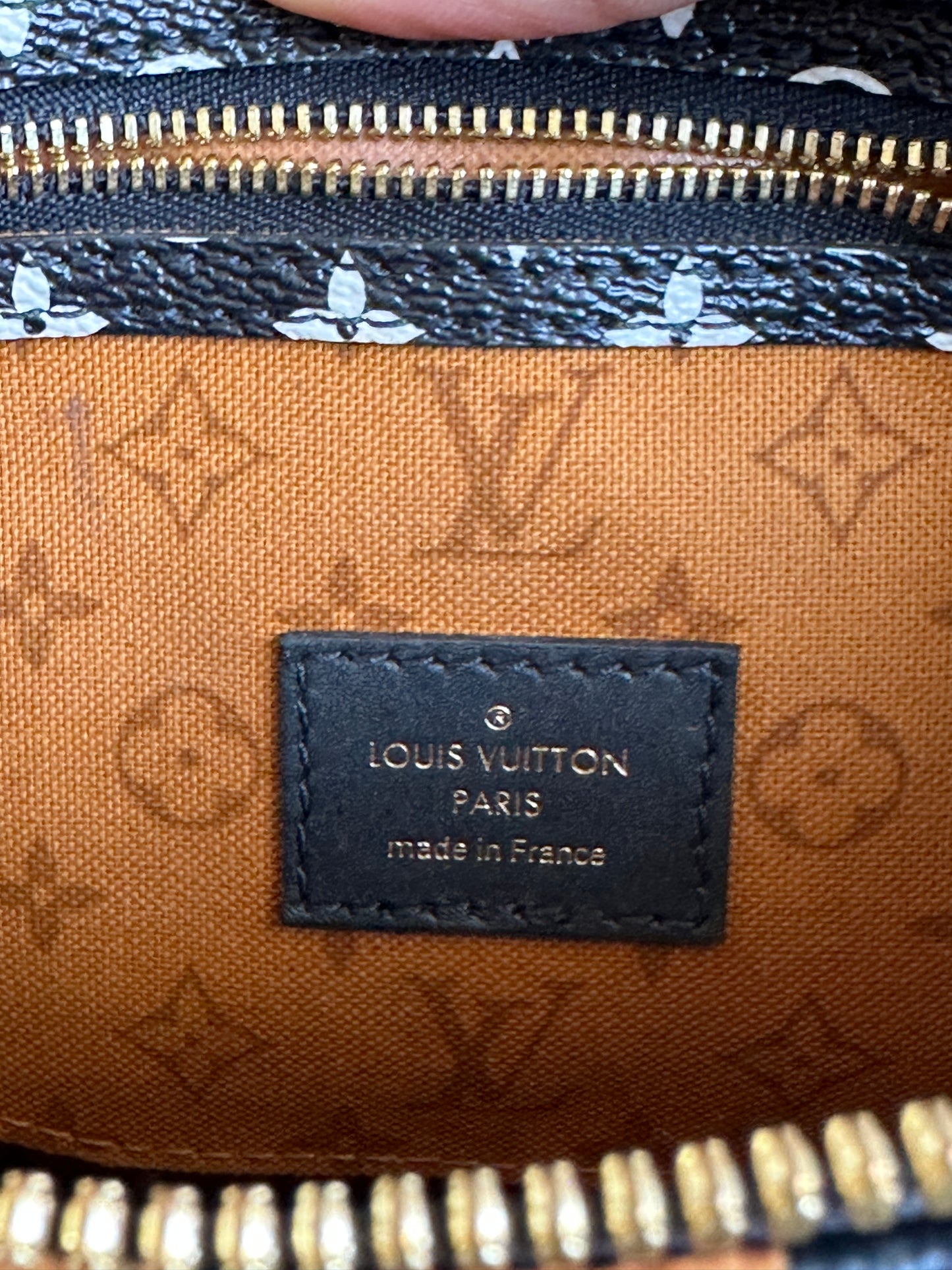 Louis Vuitton Monogram Crafty Speedy Bandouliere 25