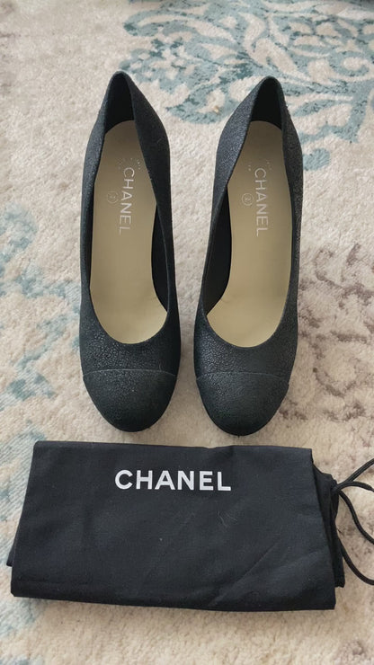 Chanel Interlocking CC Heels