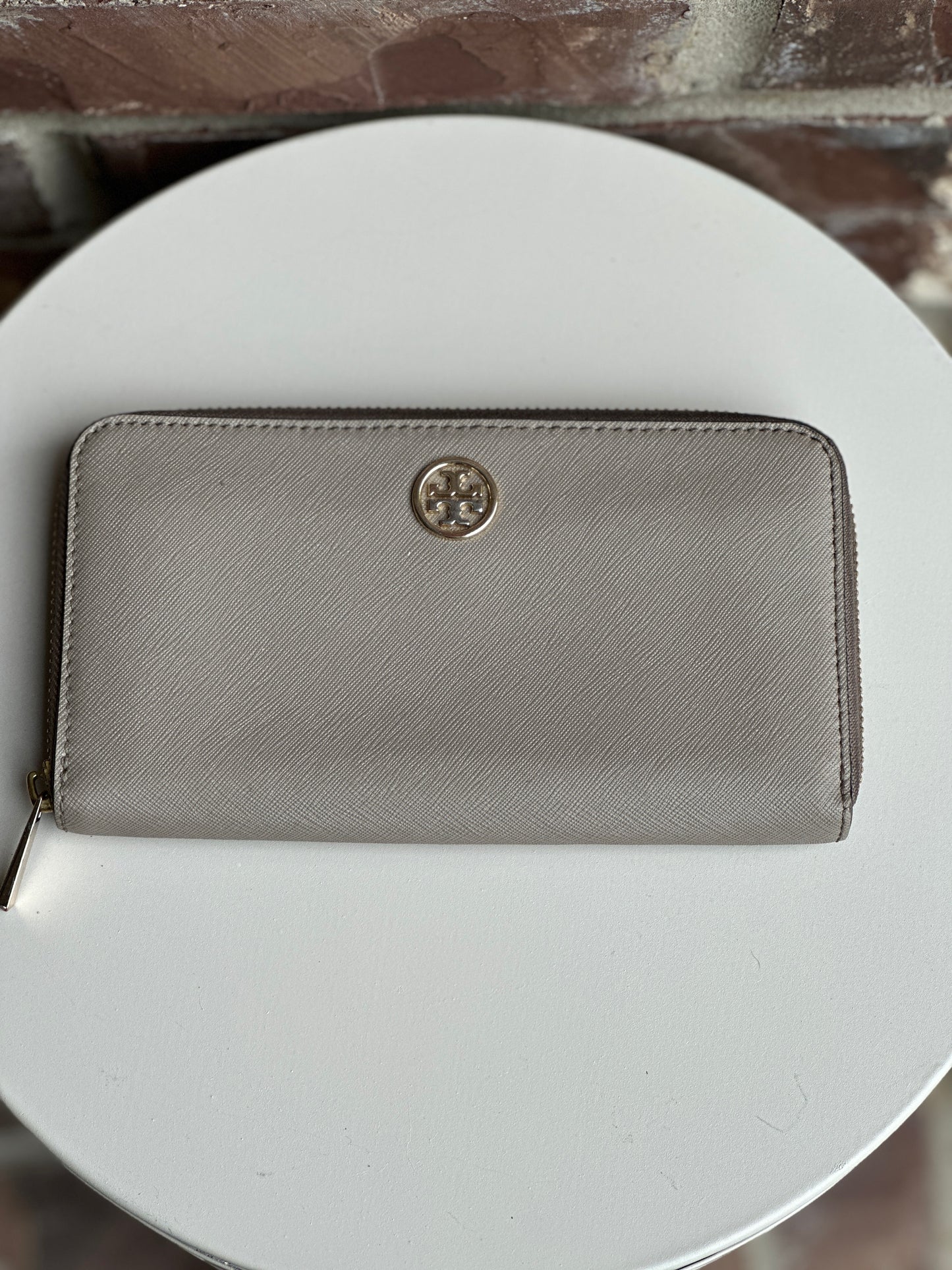 Tory Burch Leather Continental Wallet