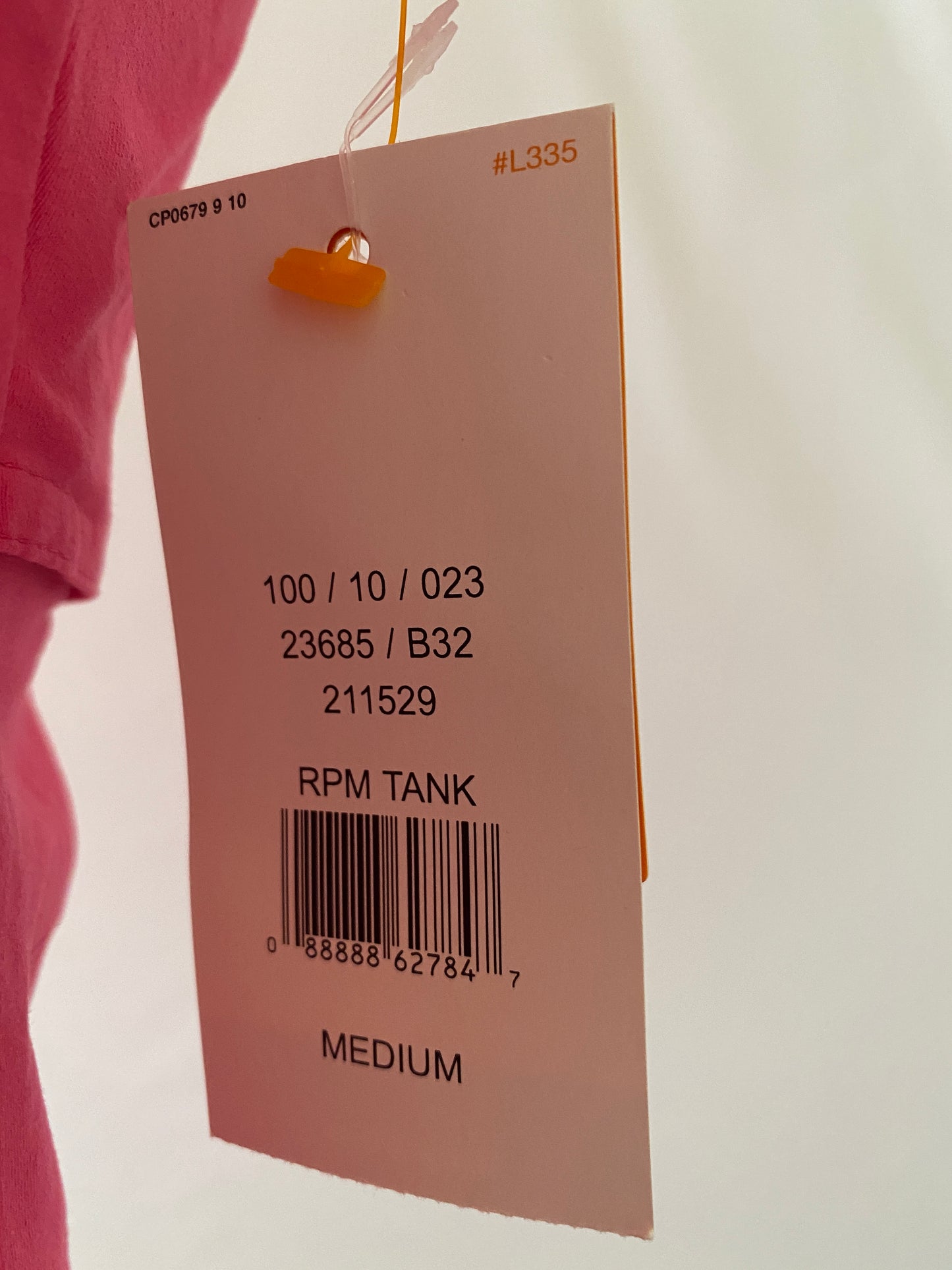 Lucy RPM Tank Medium Pink