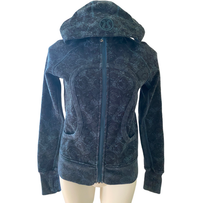 Lululemon Scuba Floral Jacket Size 8 Medium Multi Color