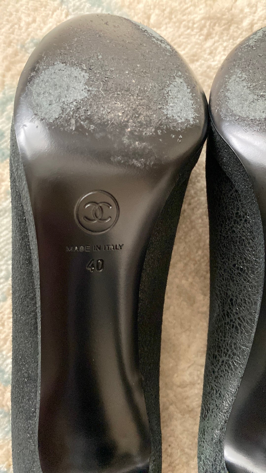 Chanel Interlocking CC Heels
