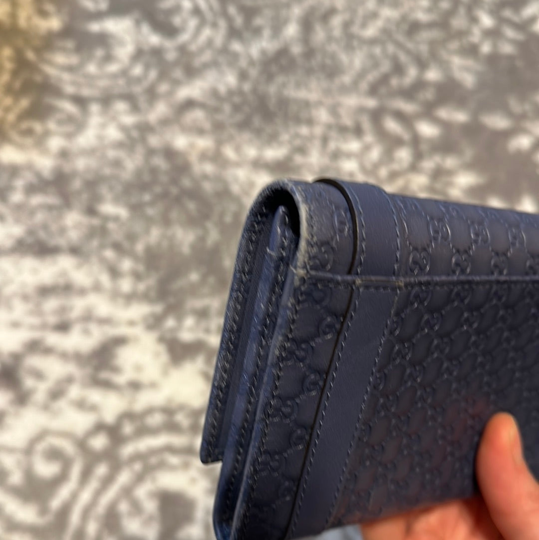 Gucci Belted Buckle Wallet