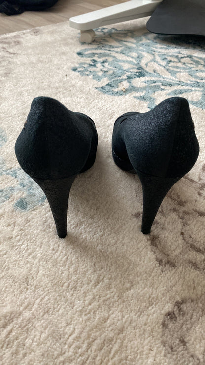 Chanel Interlocking CC Heels