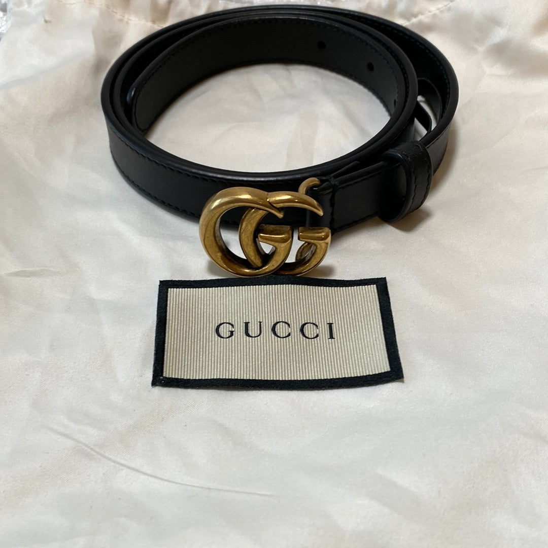 Gucci GG belt - thin
