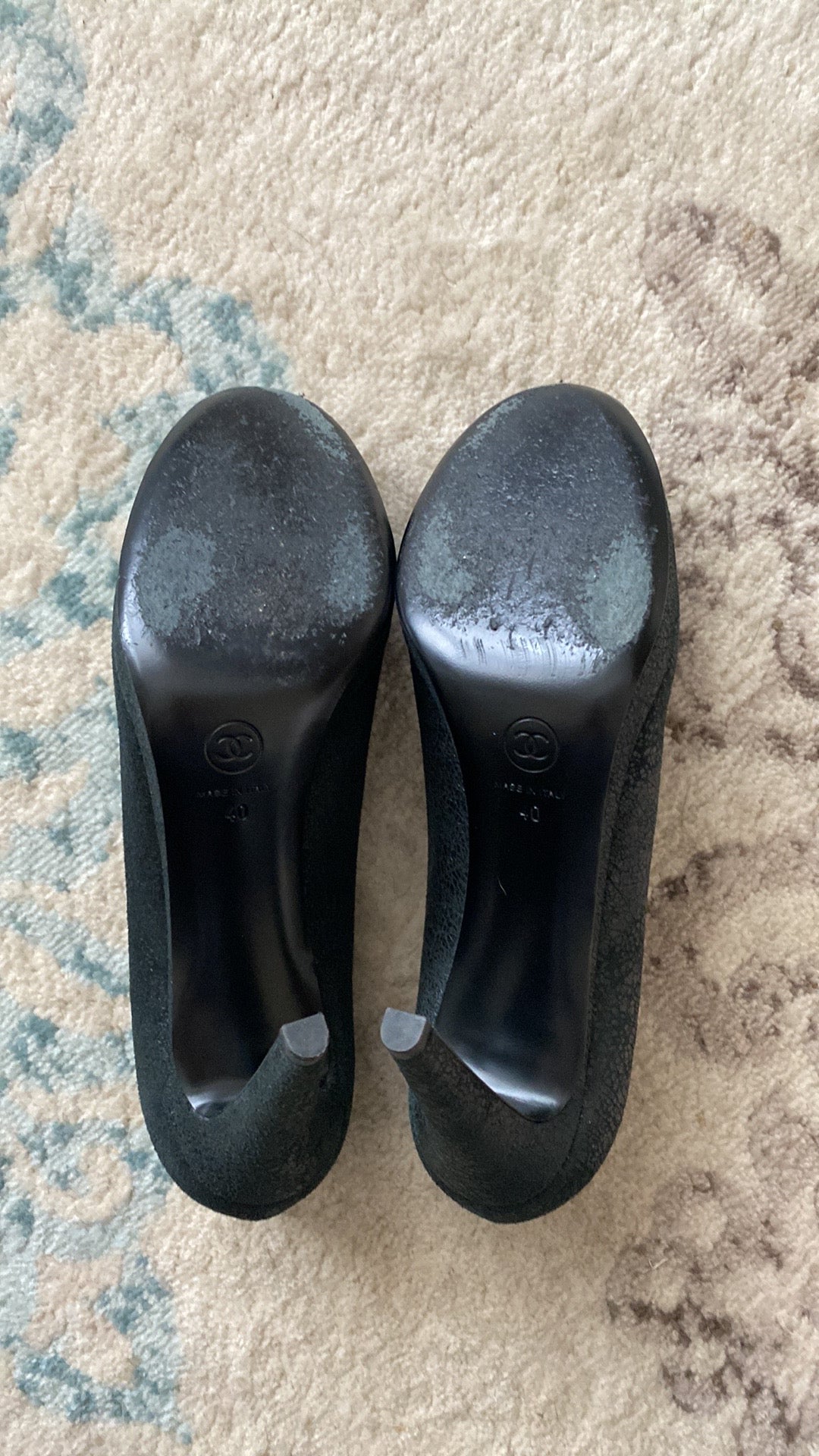Chanel Interlocking CC Heels