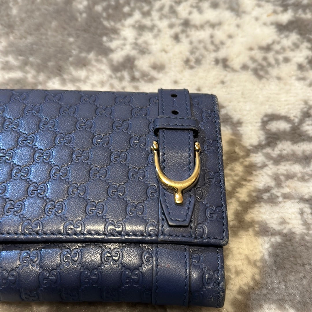 Gucci Belted Buckle Wallet
